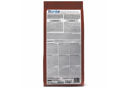 Monge Dog Monoprotein Speciality Adult Mini Lamb & Rice / Сухой корм Монж для взрослых собак Мелких пород Ягненок с рисом и картофелем