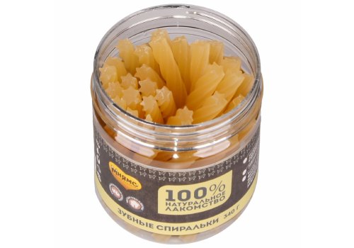 Мнямс Лакомство для собак Крученые зубные палочки с Фруктами