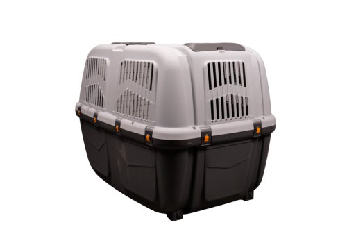 MPS Skudo 4-7 / МПС переноска с металлической дверцей с замком серая