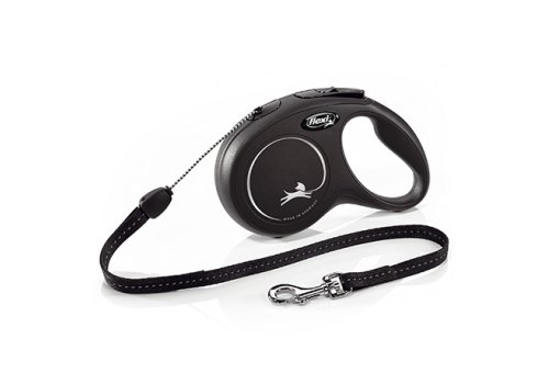 flexi New Classic S cord 8 m, for dogs up to 12 kg / Рулетка флекси для собак весом до 12 кг, трос 8 м