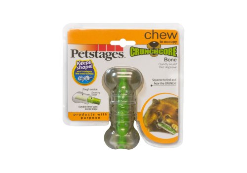 Petstages / Игрушка Петстейджес для собак Хрустящая косточка Резиновая