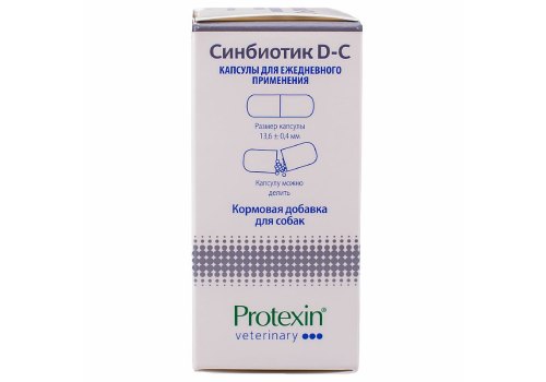 Protexin Synbiotic D-С 50 / Синбиотик для создания в кишечнике правильной микрофлоры у собак
