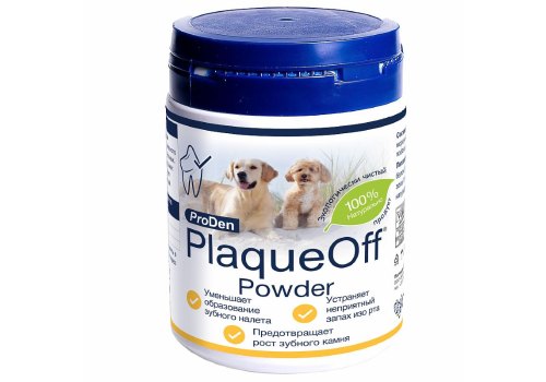 ProDen PlaqueOff / Средство Проден ПлагОфф для профилактики зубного камня у собак и кошек