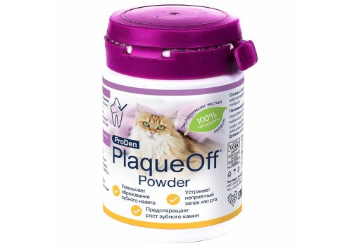 ProDen PlaqueOff / Средство Проден ПлагОфф для профилактики зубного камня у кошек