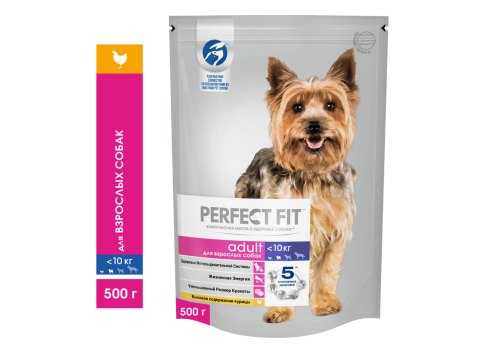 Perfect Fit Dog Adult / Сухой корм Перфект Фит для собак Мелких и Миниатюрных пород Курица