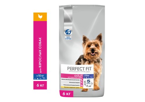 Perfect Fit Dog Adult / Сухой корм Перфект Фит для собак Мелких и Миниатюрных пород Курица