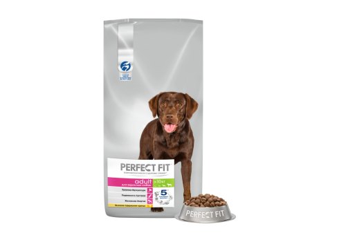 Perfect Fit Dog Adult / Сухой корм Перфект Фит для собак Средних и Крупных пород Курица