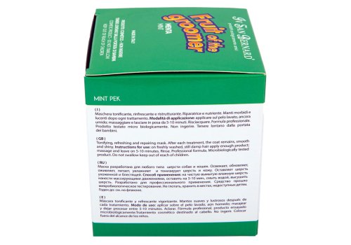 Iv San Bernard Fruit of the Groomer Mint Vitamin B6 Mask / Маска Ив Сан Бернард для любого вида шерсти с витамином B6 Восстанавливающая Iv San Bernard Fruit of the Groomer Mint Vitamin B6 Mask / Маска Ив Сан Бернард для любого вида шерсти с витамином B6 Восстанавливающая