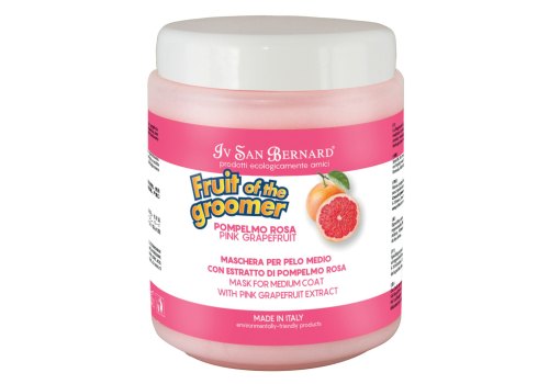 Iv San Bernard Fruit of the Groomer Pink Grapefruit Mask Medium coat / Маска Ив Сан Бернард для шерсти Средней длины с Витаминами Восстанавливающая