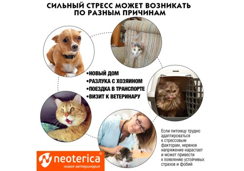 Relaxivet / Спрей Успокоительный Релаксивет при Стрессах Страхах и Возбуждении у кошек и собак