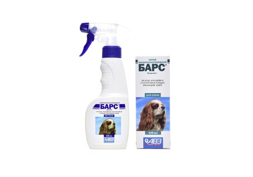 АгроВетЗащита Барс / Спрей Инсектоакарицидный для собак