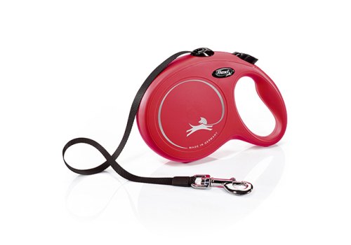 flexi New Classic L tape 8 m, for dogs up to 50 kg / Рулетка флекси для собак весом до 50 кг, лента 8 м