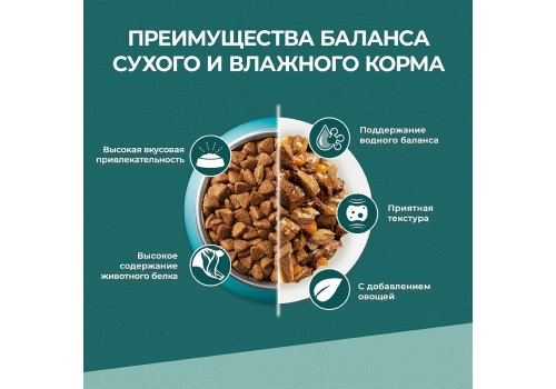 PURINA ONE SUPERFOOD / Сухой корм Пурина УАН для взрослых кошек с курицей