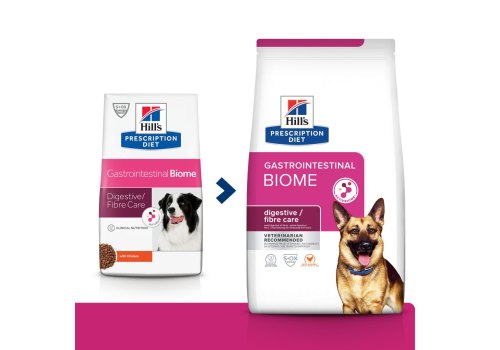 Hills Prescription Diet Gastrointestinal Biome / Лечебный корм Хиллс для собак при расстройствах Пищеварения и для заботы о Микробиоме кишечника Курица