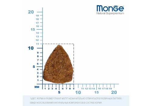Monge Cat BWild Grain Free Adult Cod Fish Potatoes Lentils / Сухой Беззерновой корм Монж Бивайлд для Взрослых кошек Треска картофель чечевица
