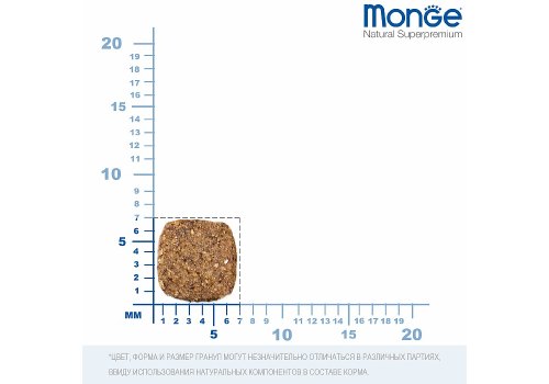 Monge Cat BWild Grain Free Sterilised Tuna Peas / Сухой Беззерновой корм Монж Бивайлд для Стерилизованных кошек Тунец горох
