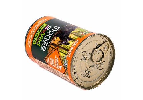 Monge Dog BWild Grainfree Adult Mini Duck / Консервы Беззерновые Монж для взрослых собак Мелких пород Утка тыква цукини (цена за упаковку)
