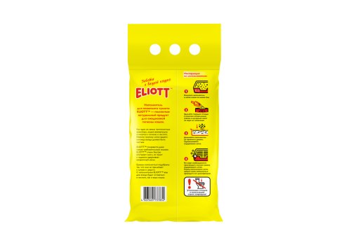 Eliott Clumping / Наполнитель Элиот для кошачьего туалета Минеральный Комкующийся Eliott Clumping / Наполнитель Элиот для кошачьего туалета Минеральный Комкующийся