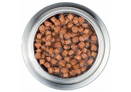 Мнямс Правильное Развитие Влажный корм Консервы для Щенков всех пород Кусочки в соусе с Телятиной (цена за упаковку)