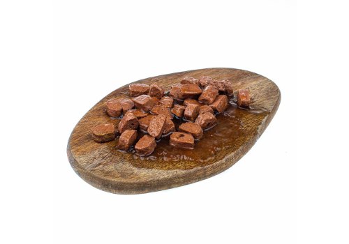 Мнямс Красивая Шерсть Влажный корм Консервы для собак всех пород Кусочки в соусе с Ягненком (цена за упаковку)