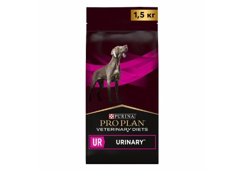 PRO PLAN VETERINARY DIETS UR URINARY / Сухой корм ПРО ПЛАН Ветеринарная диета для взрослых собак для растворения струвитных камней
