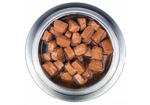 Мнямс Здоровые Суставы Влажный корм Консервы для собак всех пород Кусочки в соусе с Говядиной и Печенью (цена за упаковку)