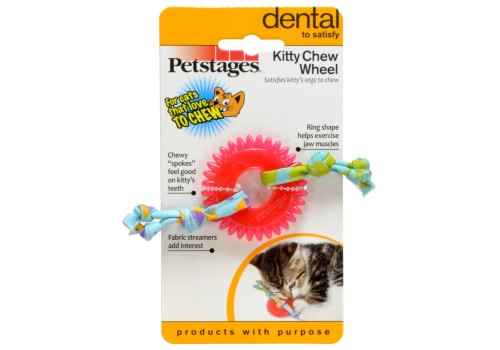 Petstages Dental Orka / Игрушка Петстейджес для кошек Колесико