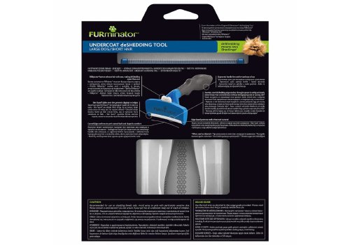 FURminator L Large Dog Short Hair / Фурминатор для собак Крупных пород с Короткой шерстью