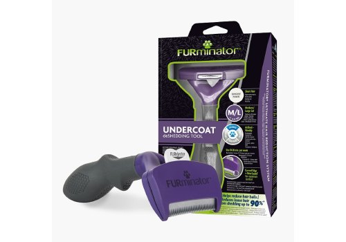 FURminator M/L Medium/Large Cat Short Hair / Фурминатор для кошек Средних и Крупных пород с Короткой шерстью