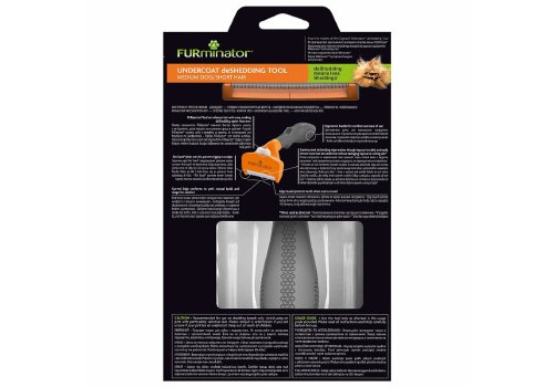 FURminator M Medium Dog Short Hair / Фурминатор для собак Средних пород с Короткой шерстью