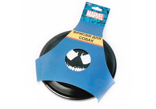 Buckle-Down / Игрушка Бакл-Даун для собак Фрисби Веном чёрный