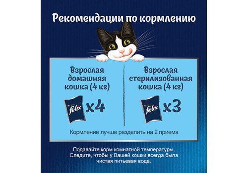 FELIX SENSATIONS СУПЕРВКУС / Влажный корм Паучи Пурина Феликс Супервкус для взрослых кошек с говядиной и сыром в желе (цена за упаковку)