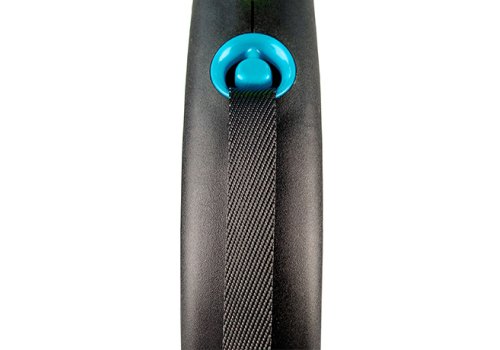 flexi Black Design M tape 5 m, for dogs up to 25 kg / Рулетка флекси для собак весом до 25 кг, лента 5 м