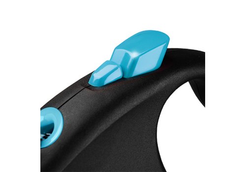 flexi Black Design S cord 5 m, for dogs up to 12 kg / Рулетка флекси для собак весом до 12 кг, трос 5 м