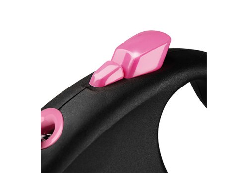 flexi Black Design S cord 5 m, for dogs up to 12 kg / Рулетка флекси для собак весом до 12 кг, трос 5 м