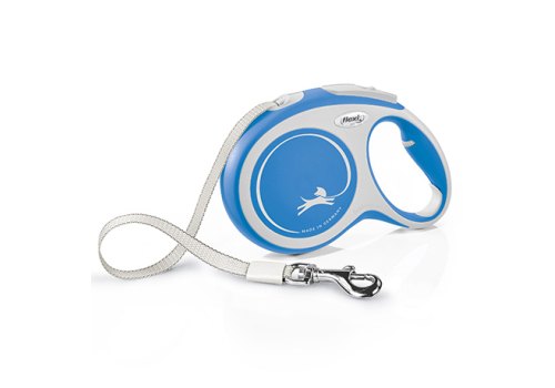flexi New Comfort L tape 8 m, for dogs up to 50 kg / Рулетка флекси для собак весом до 50 кг, лента 8 м