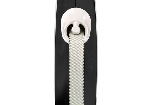 flexi New Comfort M tape 5 m, for dogs up to 25 kg / Рулетка флекси для собак весом до 25 кг, лента 5 м