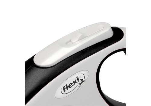 flexi New Comfort M tape 5 m, for dogs up to 25 kg / Рулетка флекси для собак весом до 25 кг, лента 5 м