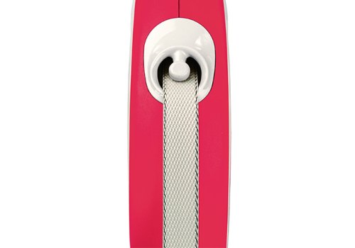 flexi New Comfort M tape 5 m, for dogs up to 25 kg / Рулетка флекси для собак весом до 25 кг, лента 5 м