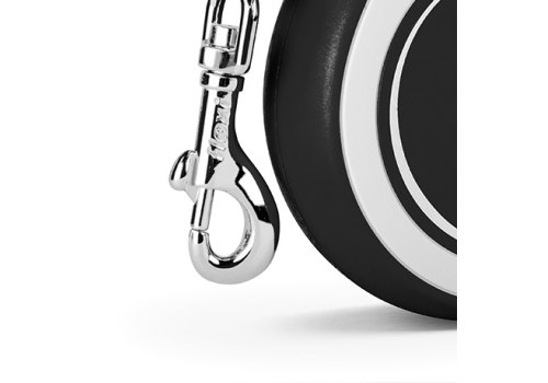 flexi New Comfort S tape 5 m, for dogs up to 15 kg / Рулетка флекси для собак весом до 15 кг, лента 5 м