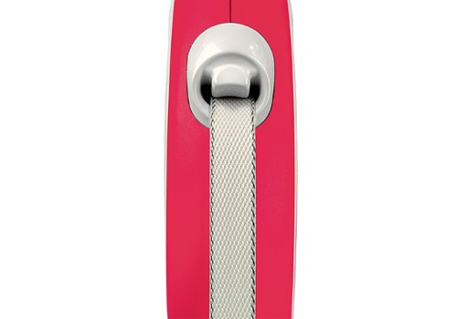 flexi New Comfort S tape 5 m, for dogs up to 15 kg / Рулетка флекси для собак весом до 15 кг, лента 5 м