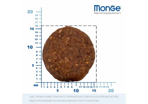 Monge Dog Monoprotein Puppy & Junior Beef with rice / Сухой корм Монж для Щенков всех пород Говядина с рисом