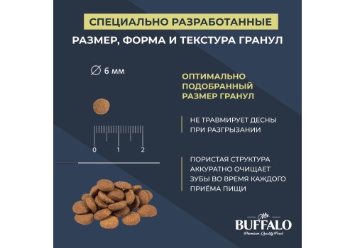 Mr.Buffalo Kitten / Сухой корм Мистер Бафало для Котят Курица