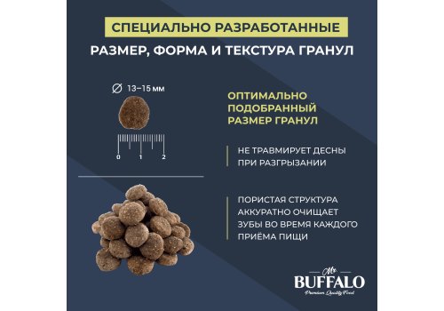 Mr.Buffalo Adult Mini / Сухой корм Мистер Бафало для собак Мелких пород Ягненок