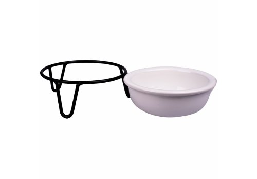 Mr.Kranch / Миска на подставке Овечка Белая