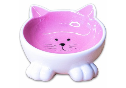 Mr.Kranch / Миска керамическая Мордочка кошки на ножках 100мл