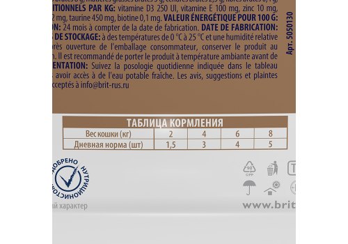 Brit Premium Jelly Poultry / Паучи Брит Премиум для кошек Ассорти из Птицы в желе (цена за упаковку)