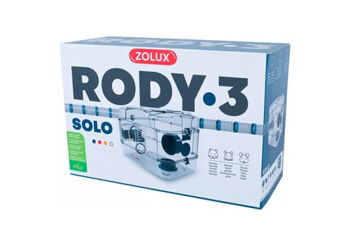 Zolux Rody 3 Solo / Клетка Золюкс для грызунов 41х27х28 см