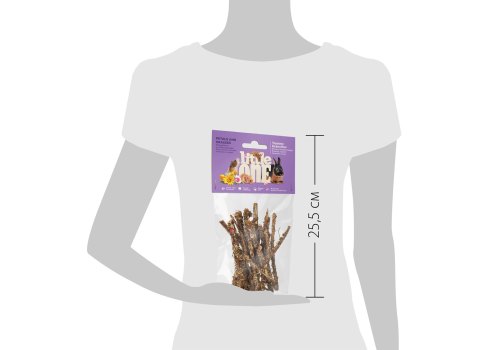 Little One Yummy branches Petals and Grasses / Лакомые ветви Литтл Уан для грызунов с Лепестками и Травами