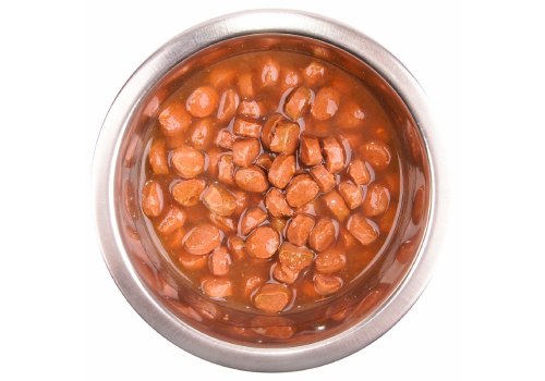 Мнямс Максимум вкуса Влажный корм Паучи для собак Мясное рагу Говядина с морковью (цена за упаковку)